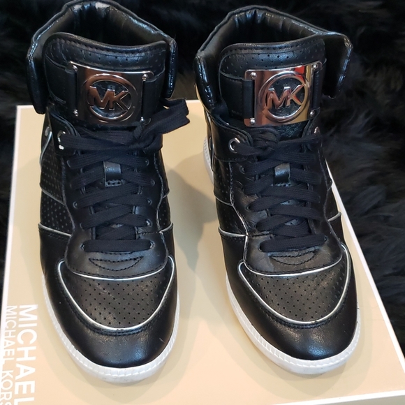 michael kors wedges sneakers